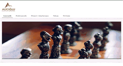 Desktop Screenshot of aliogluhukuk.com