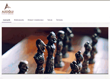 Tablet Screenshot of aliogluhukuk.com